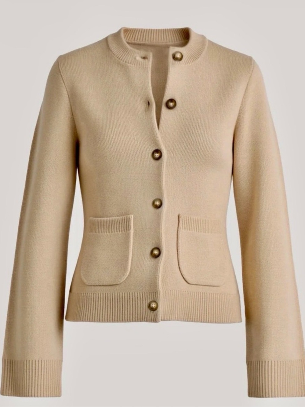 MODERN CITIZEN Eames Flare Sleeve Cardigan (1x, or 14-16)